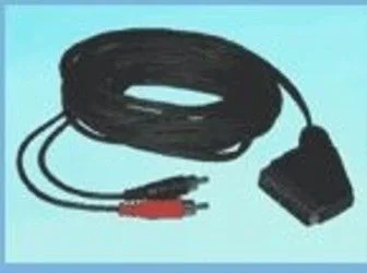 Cable EURO Macho A 2 RCA AUDIO 5mts