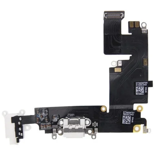 Cable Flex de Conector de Base de Puerto de Carga Apple iPhone 6 Plus (Blanco)