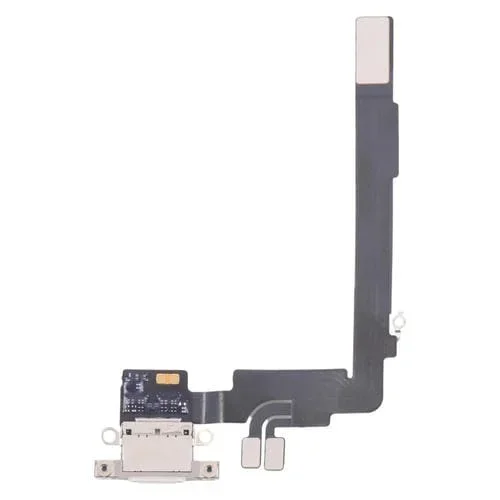 Cable Flex Puerto Carga Apple iPhone 16 Pro Max (Blanco) Original
