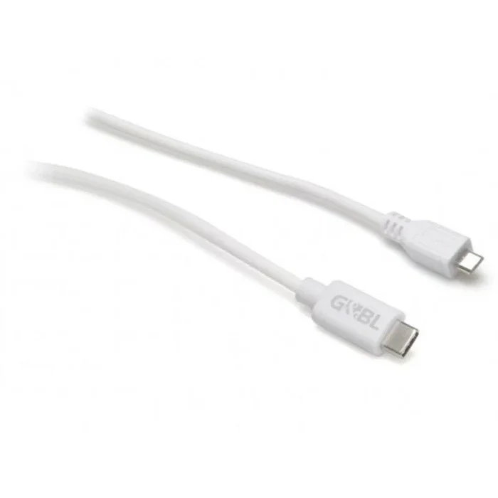Cable gebl mic20usbc10w usb tipo-c a micro usb – 1 metro – blanco