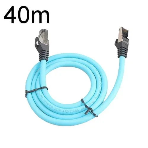 Cable Gigabit Ethernet Blindado Doble Cat5 de Banda Ancha Industrial Alta Velocidad de 40M