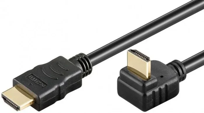 Cable HDMI A HDMI 1,5m 1.4 Macho 270º Acodado