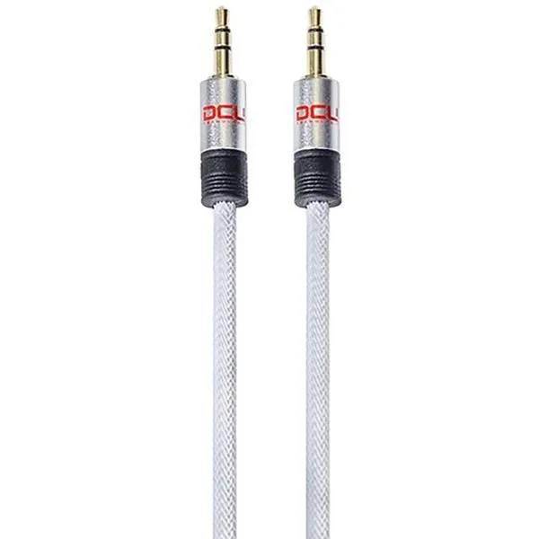 Cable JACK 3,5 ST Macho-Macho 3,5 ST 1m BLANCO