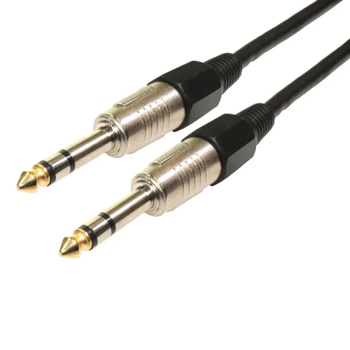 Cable JACK 6,3 Stereo Macho-Macho Stereo 3m DCU (Conectores Especiales)