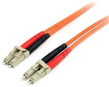 Cable Patch de Fibra Duplex Multimodo 62,5/125 1m LC – LC
