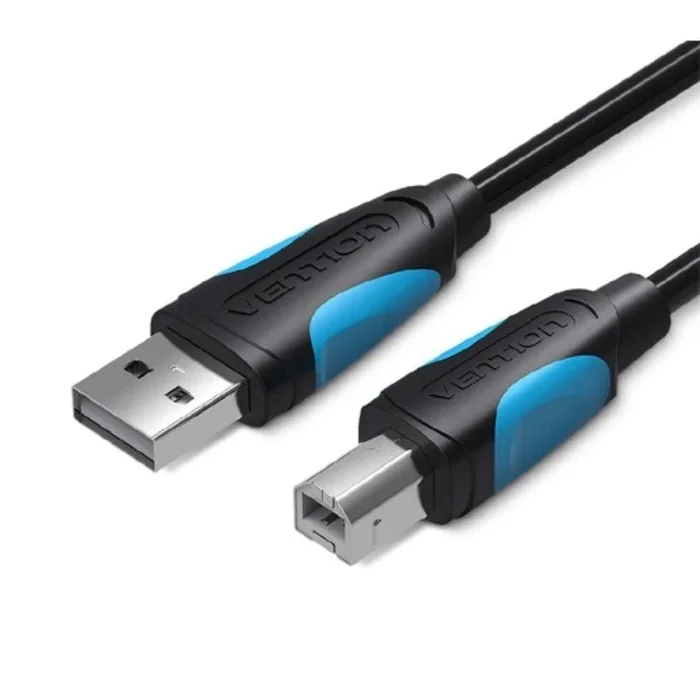 Cable usb 2.0 impresora vention vas-a16-b150/ usb tipo-b macho – usb macho/ 480mbps/ 1.5m/ negro