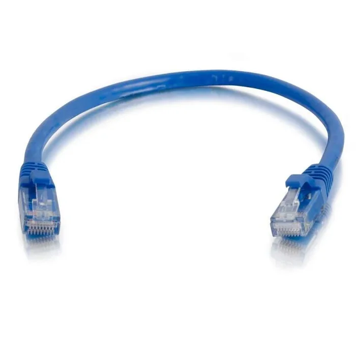 Cables To Go Enhanced Cat5E 350Mhz Snagless Patch Cable – Cable De Interconexión – Rj-45 (M) – Rj-45 (M) – 1 M – (Cat 5E) – Moldeado, Trenzado, Sin Enganche, Forrado – Azul