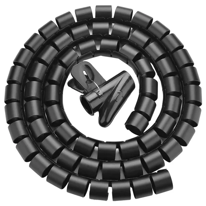 Cabo Ugreen Spiral Tube Organizer 3M Preto (30819)
