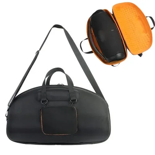 Caja de almacenamiento portátil Jbl Boombox 3 con bolsa de cargador (Negro + Naranja)