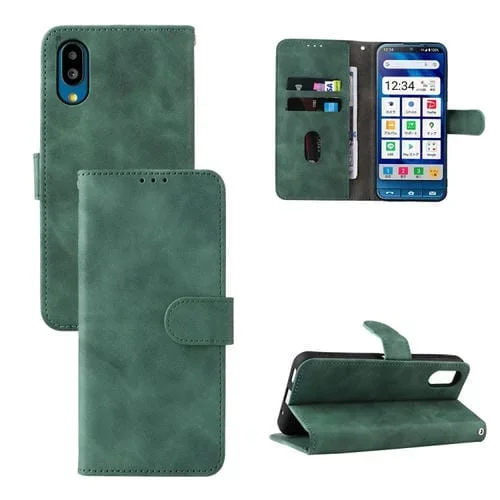 Caja de Cuero Flip Magnética Sumaho Sumho 6 Piel (Verde)