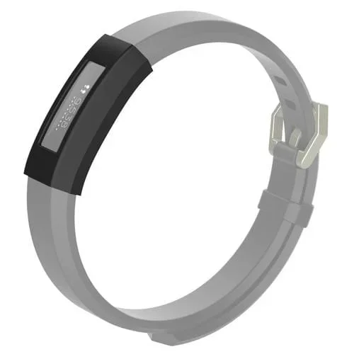 Caja de Reloj Silicona para Fitbit Alta Alta Hr Ace Cobertura Completa (Negro)
