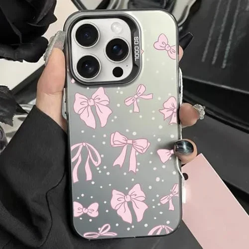 Caja de Teléfono Híbrida para iPhone 12 Pro TPU y PC con Pintura Plateada (Arco Negro)