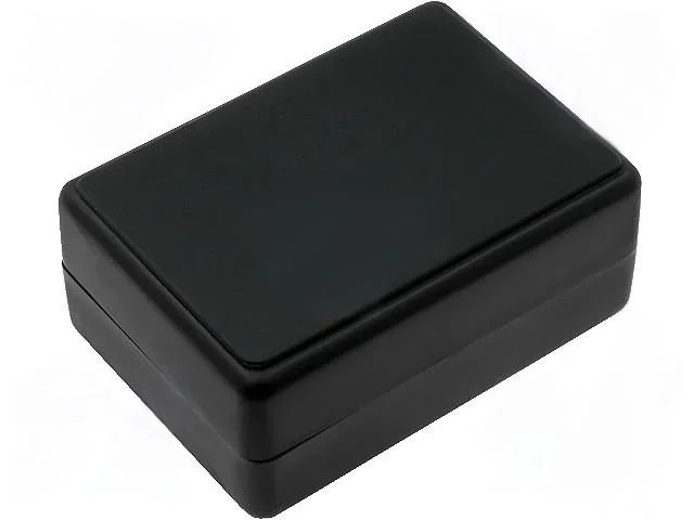 Caja Montaje Piliestireno Medidas 84×59,5x37mm Color NEGRO