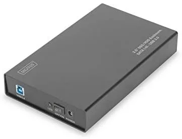 Caja USB 3.0 tipo B para HDD / SSD SATA III de 3,5 ‘, aluminio