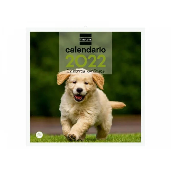 Calendario 2022 pared 30×30 cachorros finocam 780303722