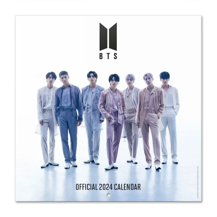 Calendario 2024 30×30 bts (plastic free)