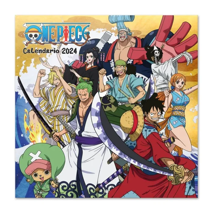 Calendario 2024 30×30 one piece