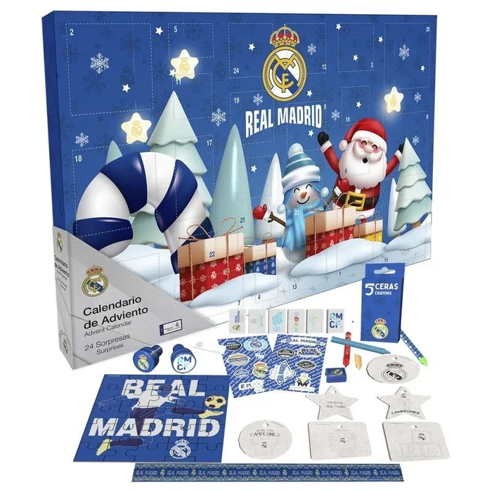 Calendario adviento real madrid