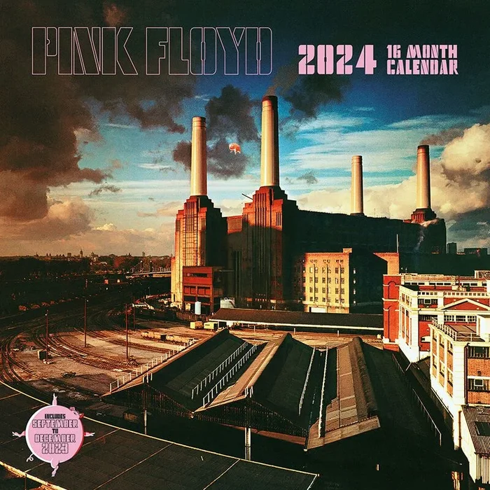 Calendario de pared 2024 pink floyd 30 x 30 cm