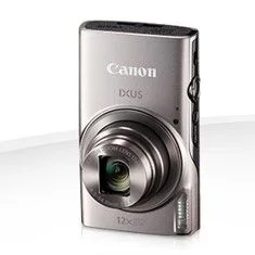Camara digital canon ixus 285 hs plata 20.2mp zoom 24x – zo 12x – 3pulgadas litio – videos hd – modo eco