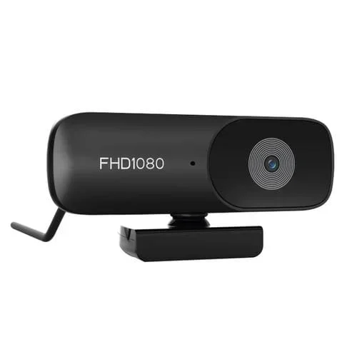 Cámara Web HD C90 1080P para Computadora (Negro)