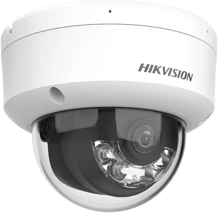Camera IP, 6MP, AcuSense, lentila 2.8mm, IR 30m, WL 30m, 2xMic, Alarma, IK10 – HIKVISION DS-2CD2163G2-LIS2U-2.8mm