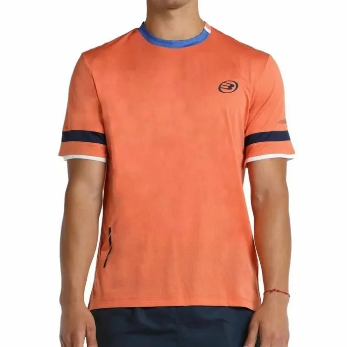 Camiseta de Manga Corta Hombre Bullpadel limar Naranja S