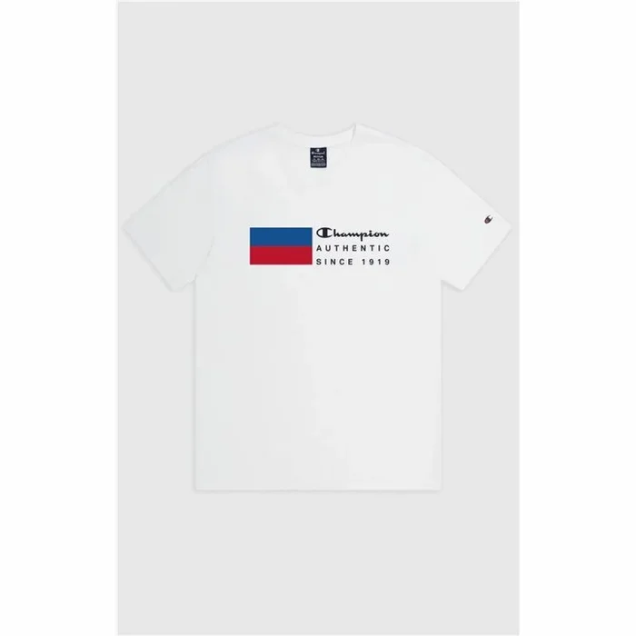 Camiseta de Manga Corta Hombre Champion Crewneck L