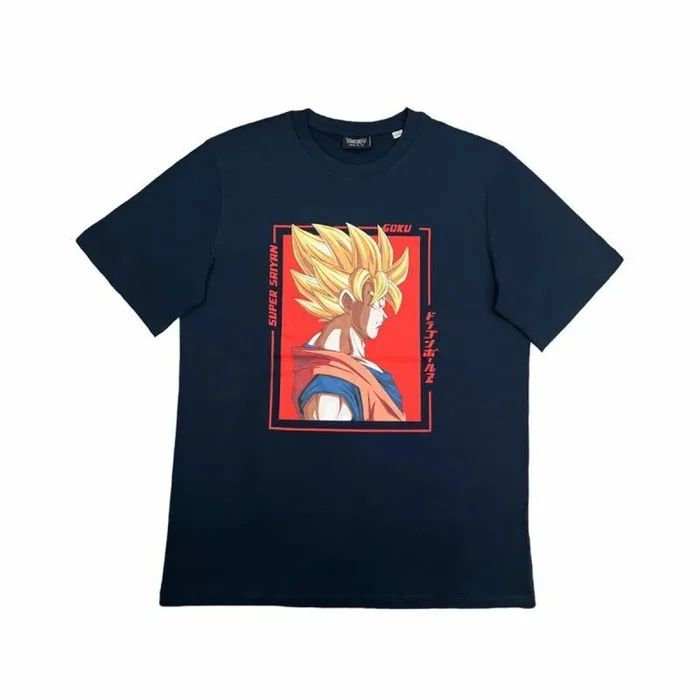 Camiseta de Manga Corta Hombre Jack & Jones Jcodragon Azul marino XS