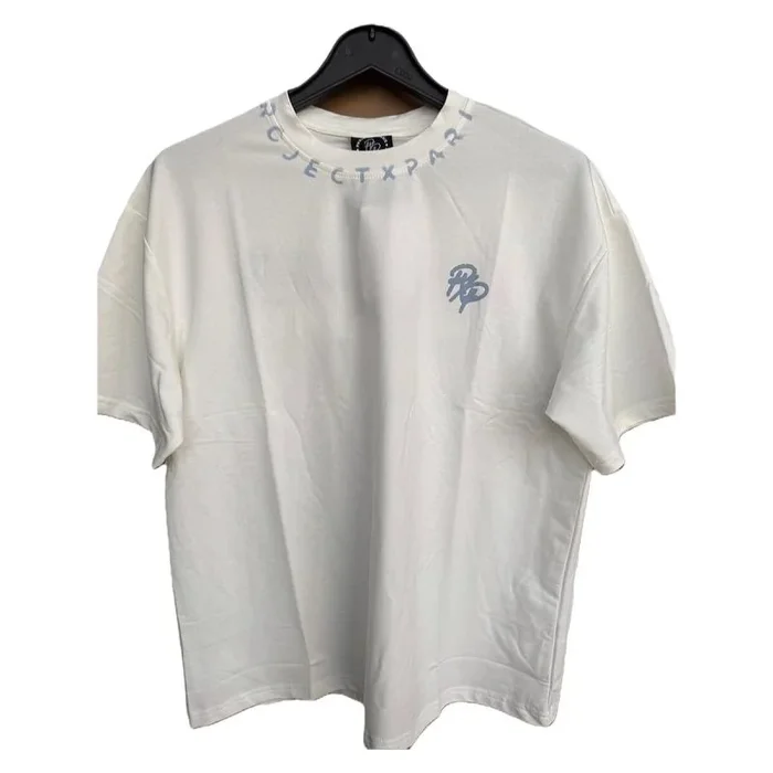 Camiseta de manga corta hombre project x paris 2410117 ow blanco xs