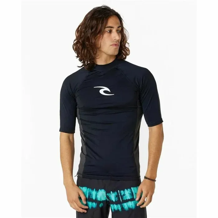 Camiseta de Manga Corta Hombre Rip Curl Waves pf Negro XL