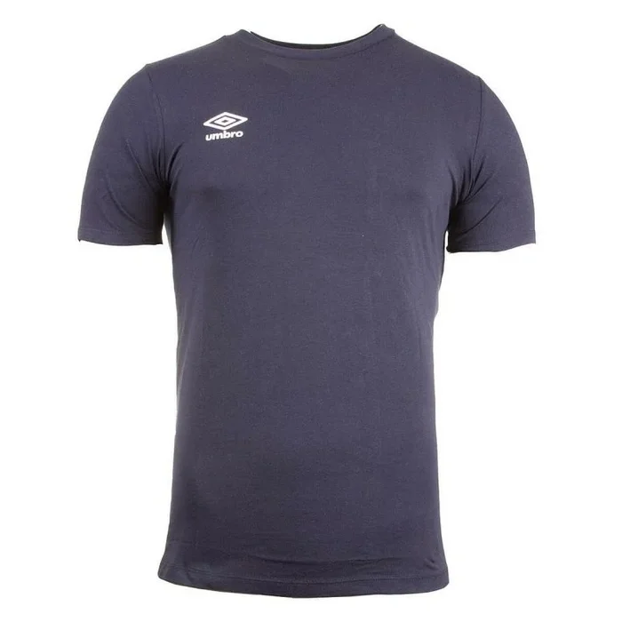 Camiseta de Manga Corta Hombre Umbro LOGO 64887U N84 Azul marino L