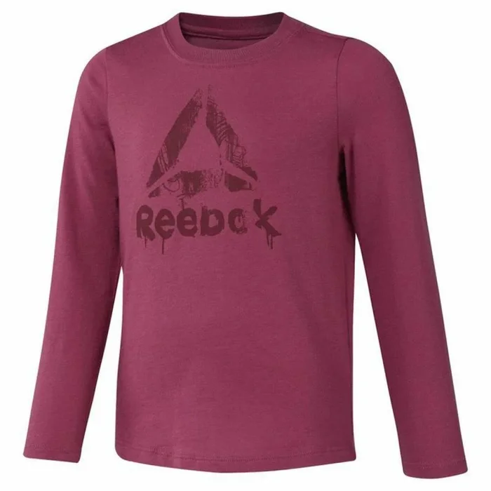 Camiseta de Manga Larga Mujer Reebok Essentials Morado 4-5 Años