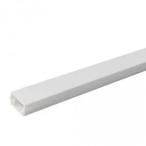 Canaleta 10x20mm Adhesiva 2metros BLANCA