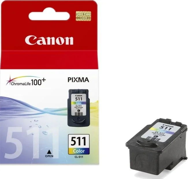 Canon CL-511 Colour cartucho de tinta 1 pieza(s) Original Cian, Magenta, Amarillo