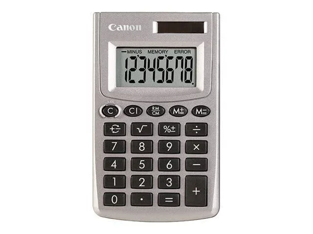 Canon LS-270L, Calculadora Básica de Bolsillo, Pantalla LCD de Gran Tamaño, Ligera, Ideal para Oficinas, Hogar, Estudiantes