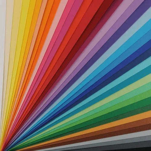 Canson Iris Vivaldi, Papel de dibujo de color, Suave, 185gsm, Hoja, A3-29,7x42cm, Verde Manzana