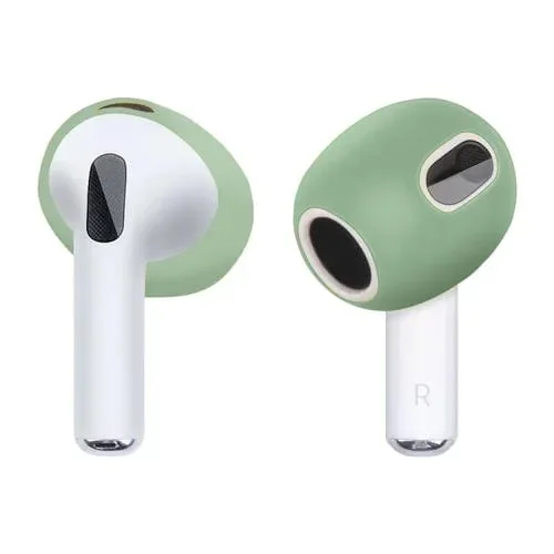 Capa Protectora Silicona Tapa AirPods 3 (Verde Oscuro)