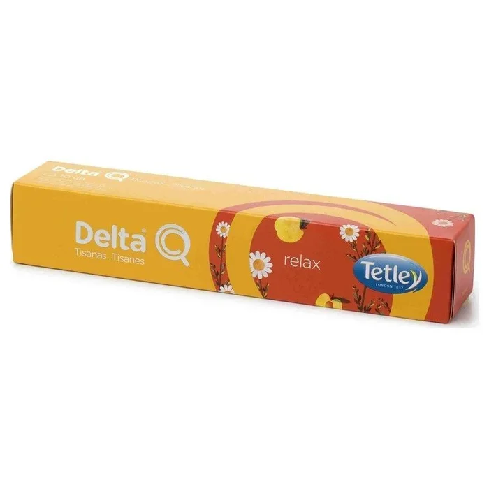 Cápsula delta relax para cafeteras delta/ caja de 10