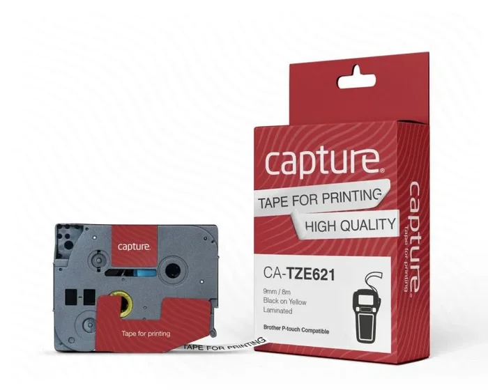 Capture CA-TZE621 cinta para impresora de etiquetas