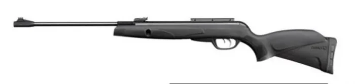 Carabina de aire comprimido Gamo Black Knight, calibre 5,5 mm, 24 J, 220 m/s, alta amortiguación, 611008755-BKN