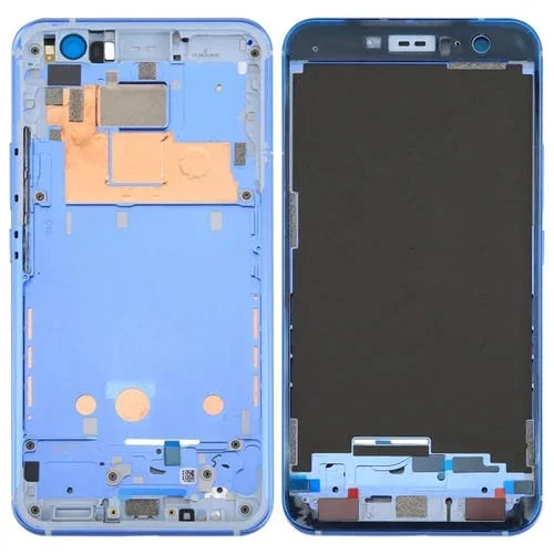 Carcasa Frontal Placa de Bisel de Marco LCD HTC U11 (Azul)