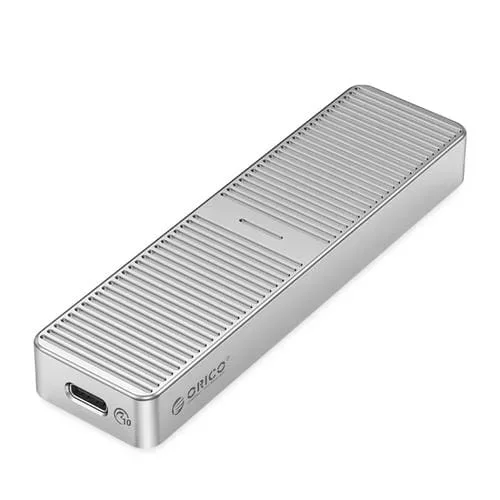 Carcasa SSD Orico Fv25C3-G2-Sv USB 3.2 Gen2 Type-C 10Gbps M.2 Nvme/Ngff Sata Dual Protocol (Silver)