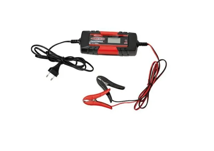 Cargador de Batería Prostownik Weldman Charge 50, 6V/12V, alta eficiencia, ideal para vehículos, fácil de usar, diseño compacto, perfecto para uso profesional y doméstico