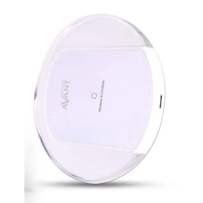 Cargador Inalámbrico | Cargador AVANT Connect | Carga Rápida 10W | Compatible con moviles y Otros dispoistivos como Smartwatches, Auriculares. Blanco