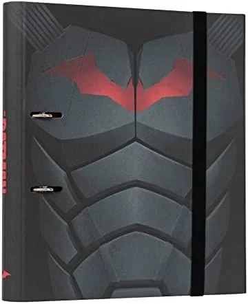Carpeta 2 anillas premium dc comic batman armor