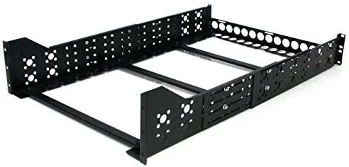 carriles universales 3u de 19 pulgadas ajustables para armario rack de servidores – capacidad de carga de hasta 97,3kg,garantia lifetime