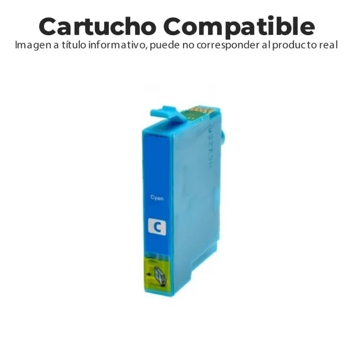 Cartucho compatible con brother 210-410-3240 cian