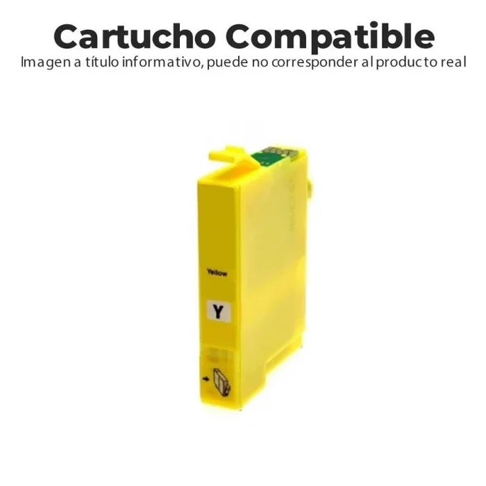 Cartucho compatible con epson stylus s22-sx1 amarillo