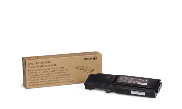 Cartucho de tóner negro de capacidad normal para Phaser 6600/WorkCentre 6605 (3000 páginas)